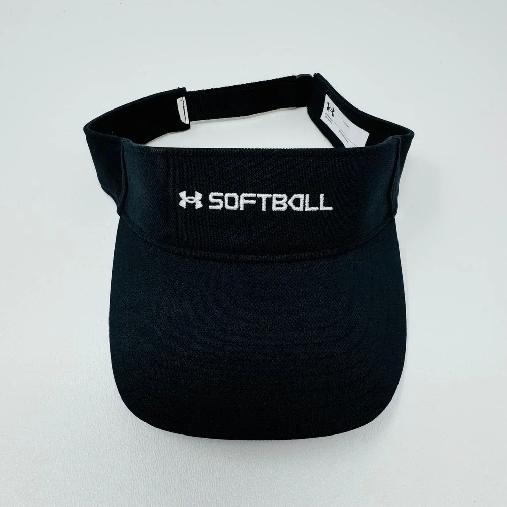 Under Armour Performance‎ Softball Visor Hat Black Adjustable OSFA